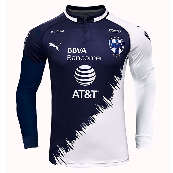 Maillot Football Monterrey Third ML 2018-19 Bleu